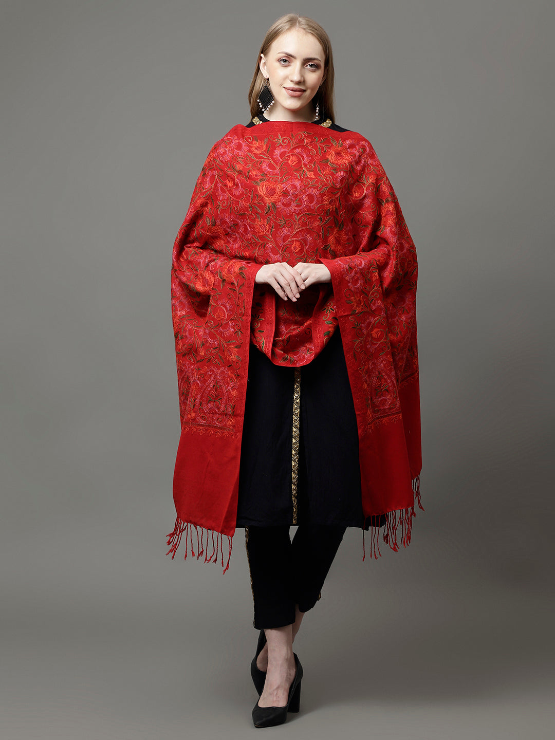 The Aari Embroidery Shawl