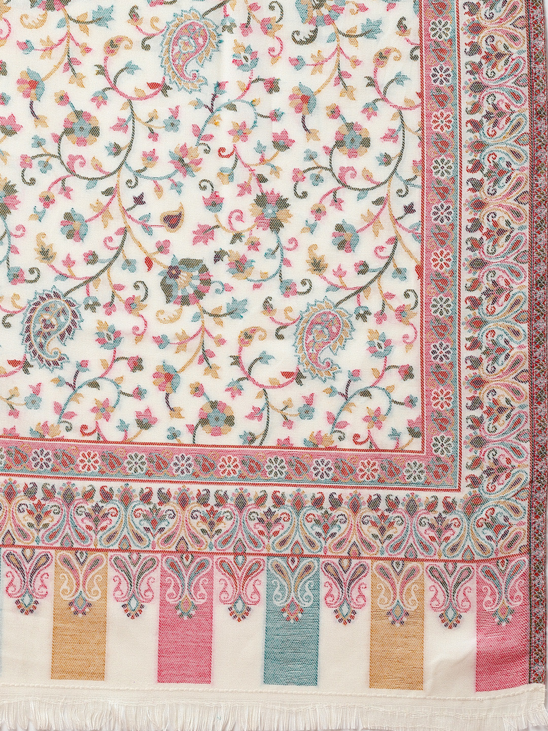Women White Shawl