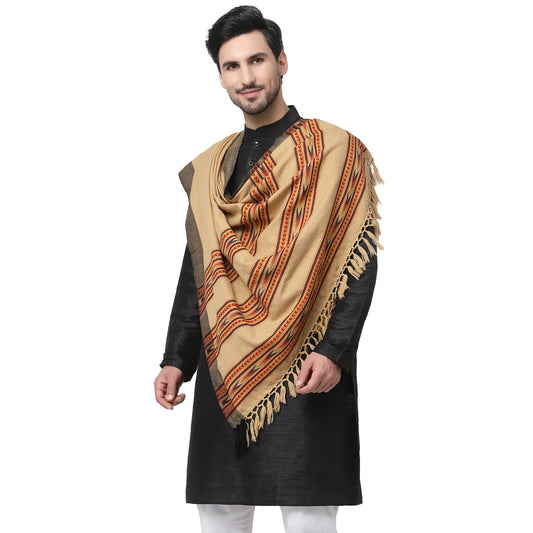 Weavers Villa Men's Woolen Shawl