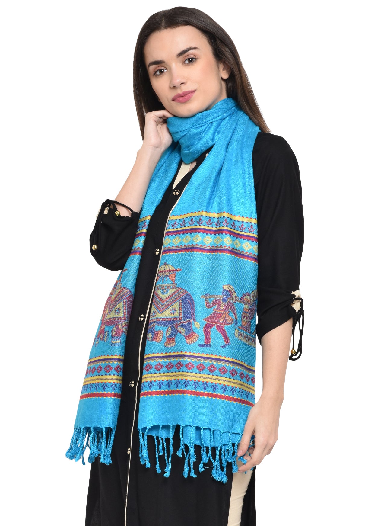 Traditional Woven Viscose Stole