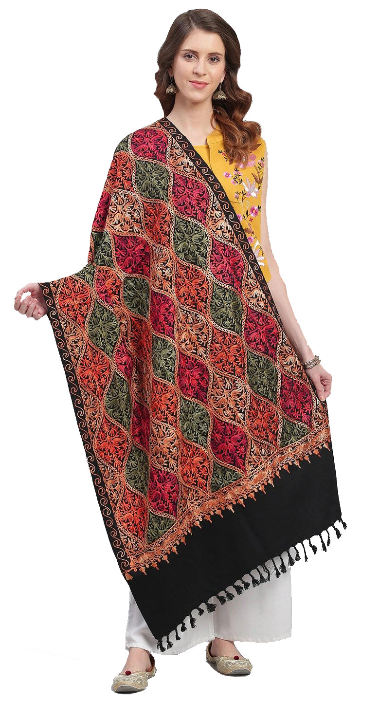 Women's Matka Embroidered Stole