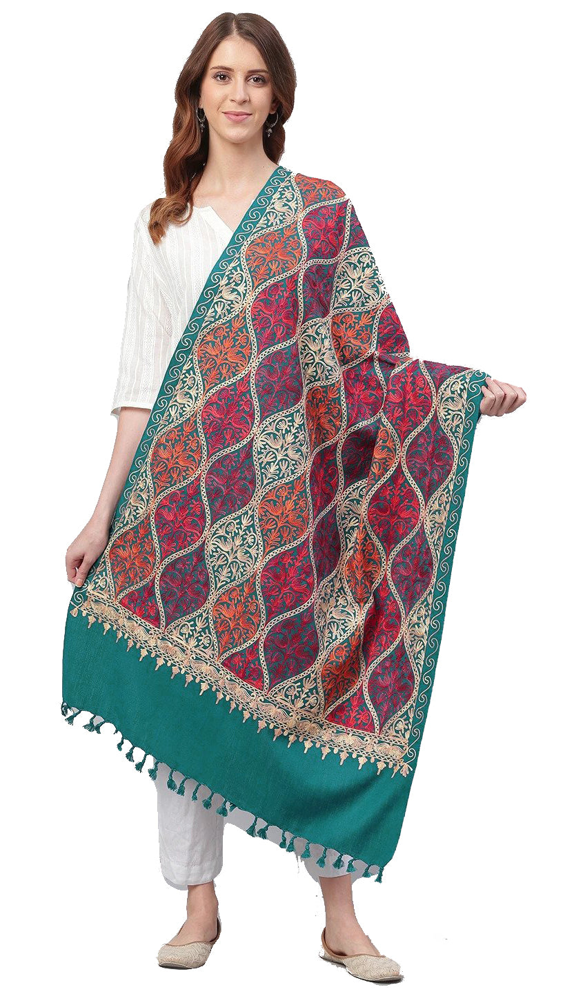 Women's Matka Embroidered Stole