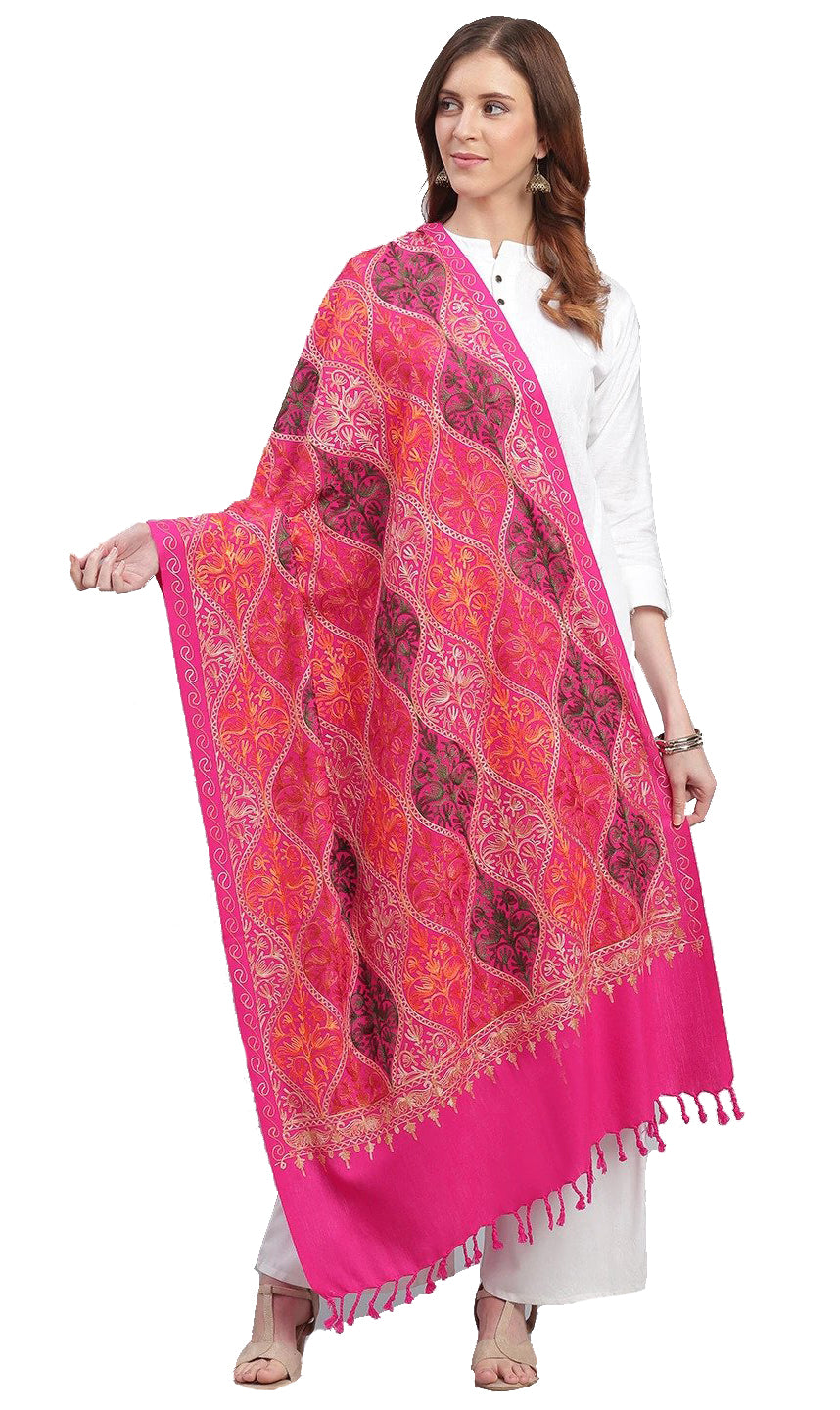 Women's Matka Embroidered Stole