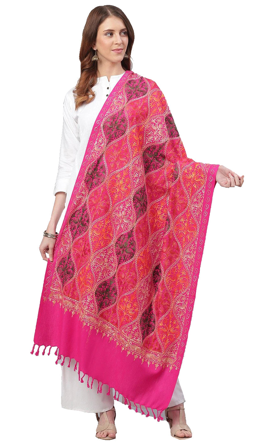 Women's Matka Embroidered Stole