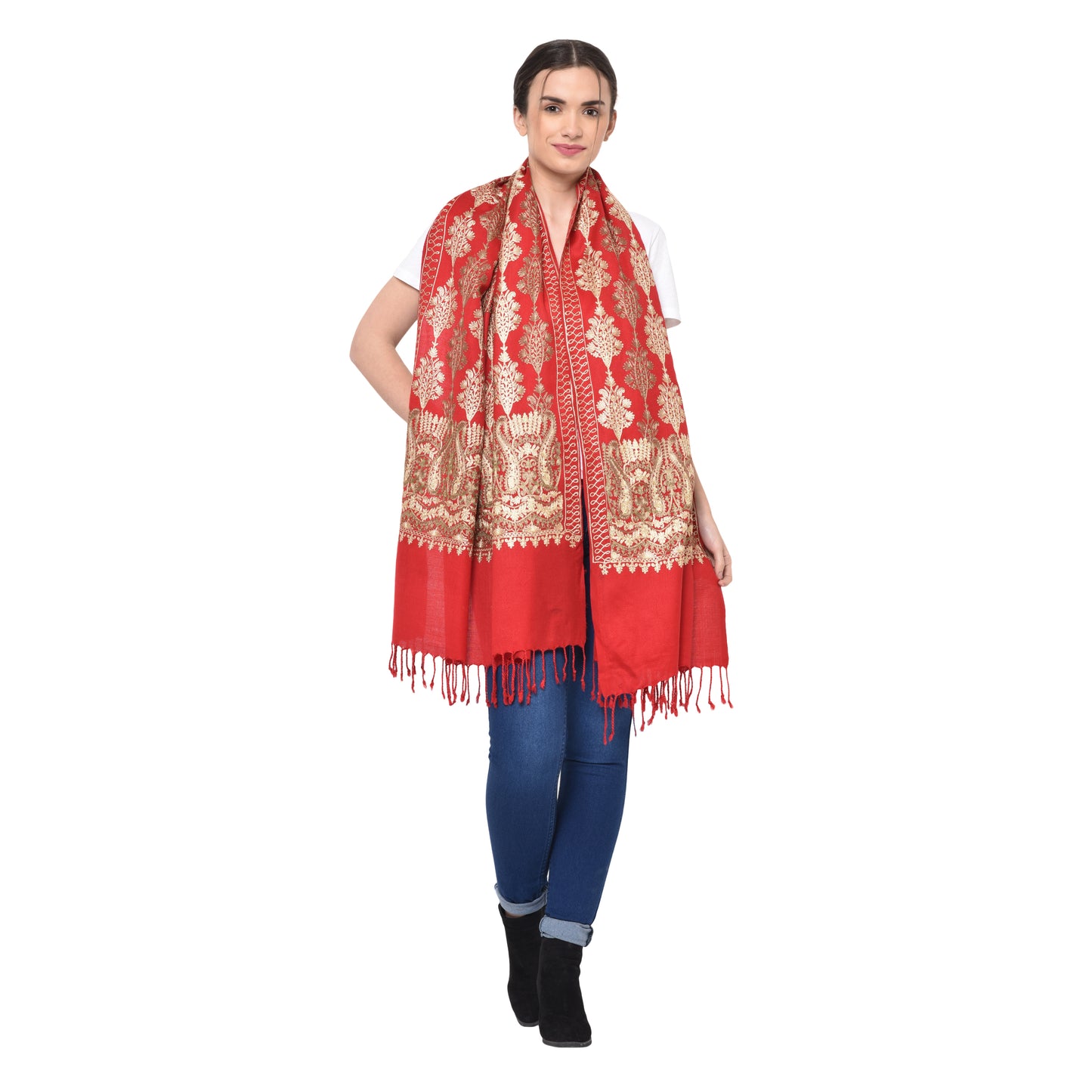 The Aari Embroidery Stole