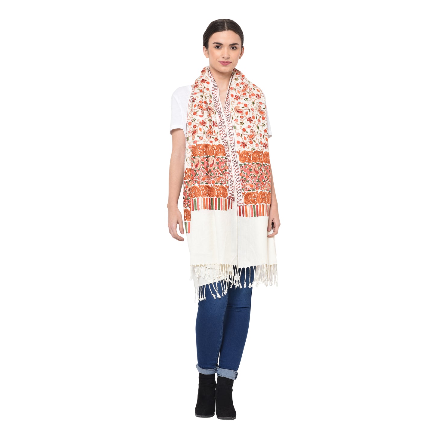 The Aari Embroidery Stole
