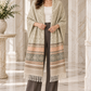 Elegant Woven Shawl with Floral Border and Fringe Finish For Women Soft Textured Feel, Lightweight Comfort , Easy Layering, Versatile Everyday Styling