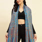 Weavers Villa Women’s Wool Blend Shawl – Lightweight, Warm & Stylish, 100 × 200 CM