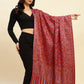Weavers Villa Women’s Wool Blend Shawl – Lightweight, Warm & Stylish, 100 × 200 CM
