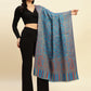 Weavers Villa Women’s Wool Blend Shawl – Lightweight, Warm & Stylish, 100 × 200 CM