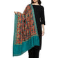 Women Aari Embroidered Shawl