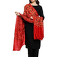Women Aari Embroidered Shawl