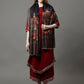 Women's Acro Wool Blend Digital Print Design Woven Shawl
