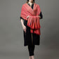 Women White Woven Shawl