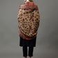 Women's Acro Wool Blend Digital Print Design Woven Shawl