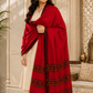 Weavers Villa Women's Acro Wool Kullu Palla Shawl, 100cm X 200cm