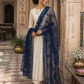 Women's Designer Net Dupatta with Intricate Embroidery