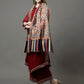 Women's Acro Wool Blend Digital Print Design Woven Shawl