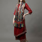 Women's Acro Wool Blend Digital Print Design Woven Shawl