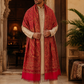 His & Her Jamawar Gift Set — Maroon & Peach