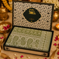 Elegant Paisley Shawl with Gift Box — Mehandi Pastel