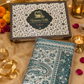 Elegant Paisley Shawl with Gift Box — New Green Pastel
