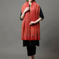 Women White Woven Shawl