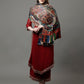 Women's Acro Wool Blend Digital Print Design Woven Shawl