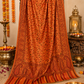 Elegant Paisley Shawl with Gift Box — Mustard Kani