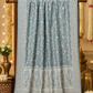 Elegant Paisley Shawl with Gift Box — New Green Pastel