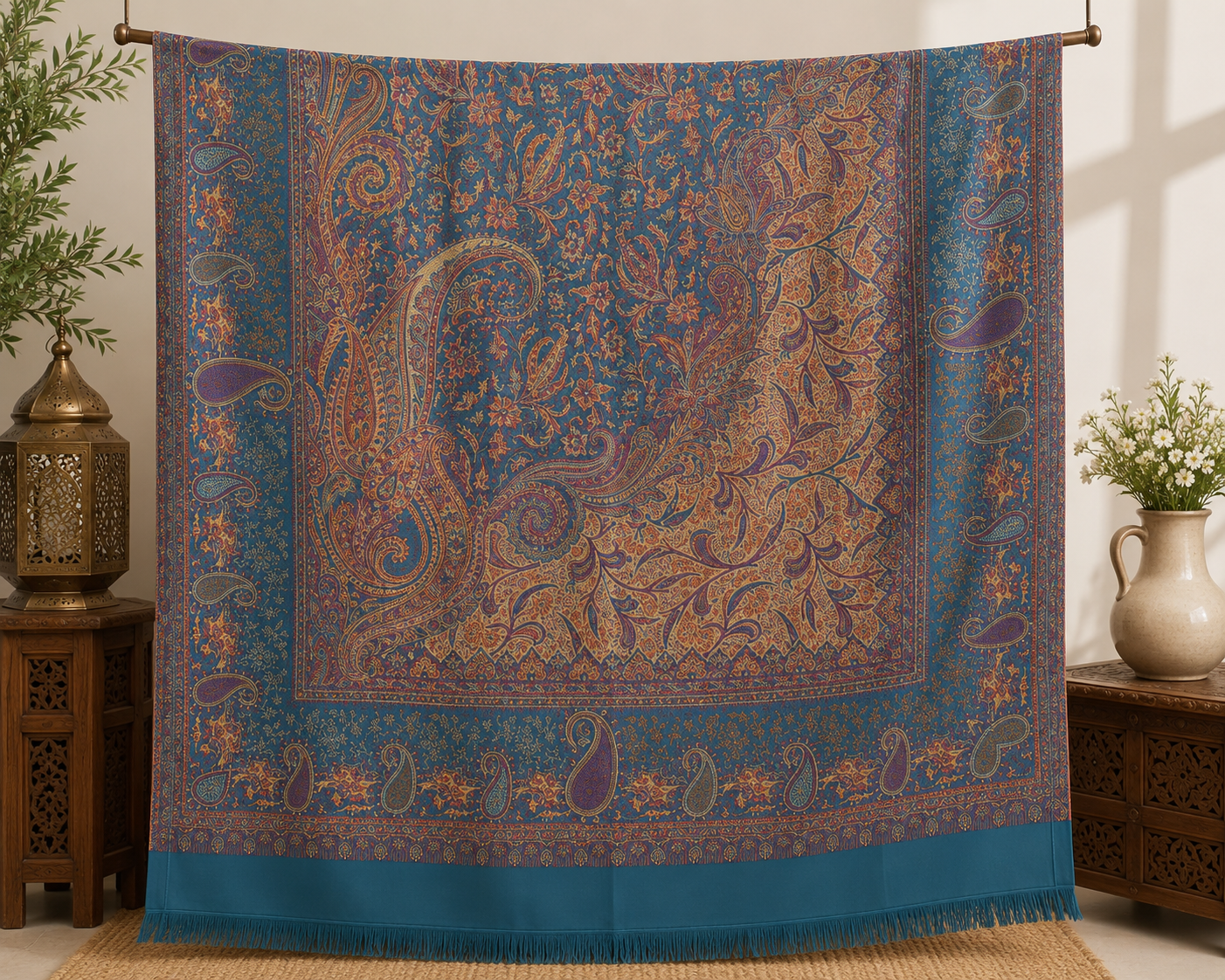 Pashmina Wool Shawl for Women with Premium Gift Box | Soft Winter Wrap | Perfect Birthday & Festive Gift