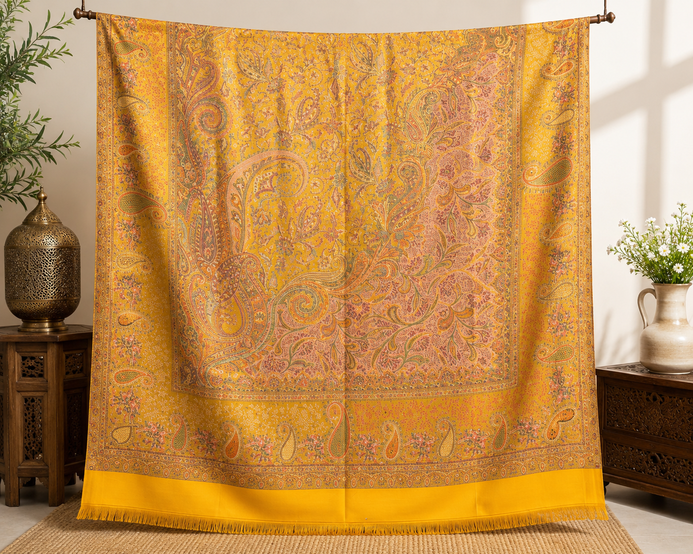 Pashmina Wool Shawl for Women with Premium Gift Box | Soft Winter Wrap | Perfect Birthday & Festive Gift