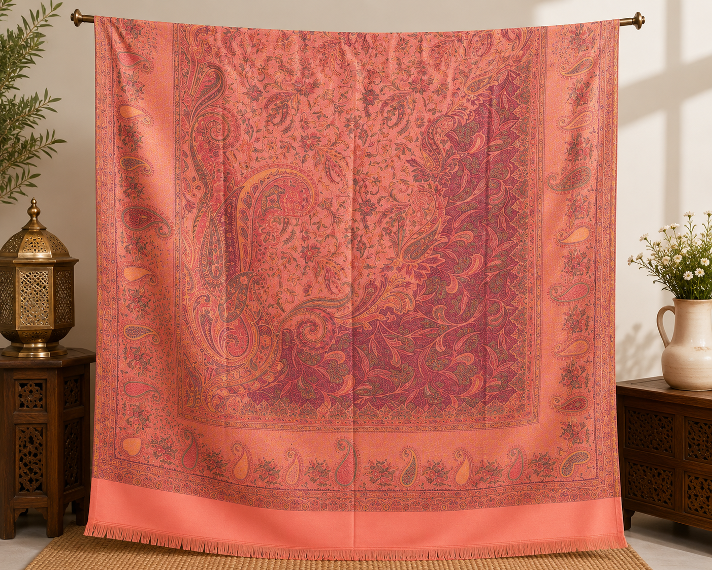 Pashmina Wool Shawl for Women with Premium Gift Box | Soft Winter Wrap | Perfect Birthday & Festive Gift
