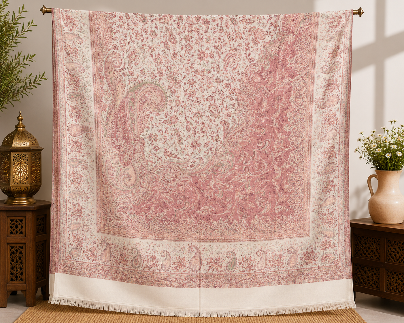 Pashmina Wool Shawl for Women with Premium Gift Box | Soft Winter Wrap | Perfect Birthday & Festive Gift