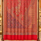 Black and Red Paisley Shawl Gift Box Set For Men & Women