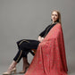 Women White Woven Shawl