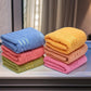 Weavers Villa Cotton 420 GSM Striped Soft Multicolour Face/Hand Towel - Set of 6 (33cm X 50cm)
