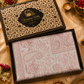 White pashmina wool shawl with premium gift box by Weavers Villa