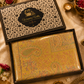 Mustard pashmina wool shawl with premium gift box by Weavers Villa