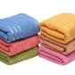 Weavers Villa Cotton 420 GSM Striped Soft Multicolour Face/Hand Towel - Set of 6 (33cm X 50cm)