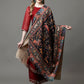 Women's Acro Wool Blend Digital Print Design Woven Shawl