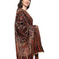Weavers Villa Women’s Wool Blend Shawl – Lightweight, Warm & Stylish, 100 × 200 CM
