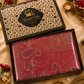 Pashmina Wool Shawl with Gift Box — Red