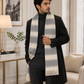 Weavers Villa Premium Geometric Print Men’s Mufflers – Stylish, Warm & Versatile Winter Accessories