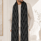 Weavers Villa Premium Geometric Print Men’s Mufflers – Stylish, Warm & Versatile Winter Accessories