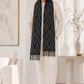 Weavers Villa Premium Geometric Print Men’s Mufflers – Stylish, Warm & Versatile Winter Accessories
