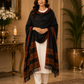 Weavers Villa Women's Acro Wool Kullu Palla Shawl, 100cm X 200cm