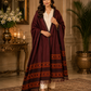Weavers Villa Women's Acro Wool Kullu Palla Shawl, 100cm X 200cm