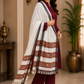 Weavers Villa Women's Acro Wool Kullu Palla Shawl, 100cm X 200cm