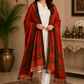 Weavers Villa Women's Acro Wool Kullu Palla Shawl, 100cm X 200cm